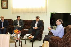 برگزاری جلسه ریاست دانشگاه جامع علمی کاربردی واحد استان با معاون تربیتی و پرورشی اداره کل آموزش و پرورش استان ایلام